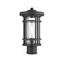 2_Z-Lite Jordan 14 3/4" High Black Outdoor Post Light more views