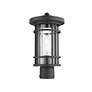 3_Z-Lite Jordan 14 3/4" High Black Outdoor Post Light more views