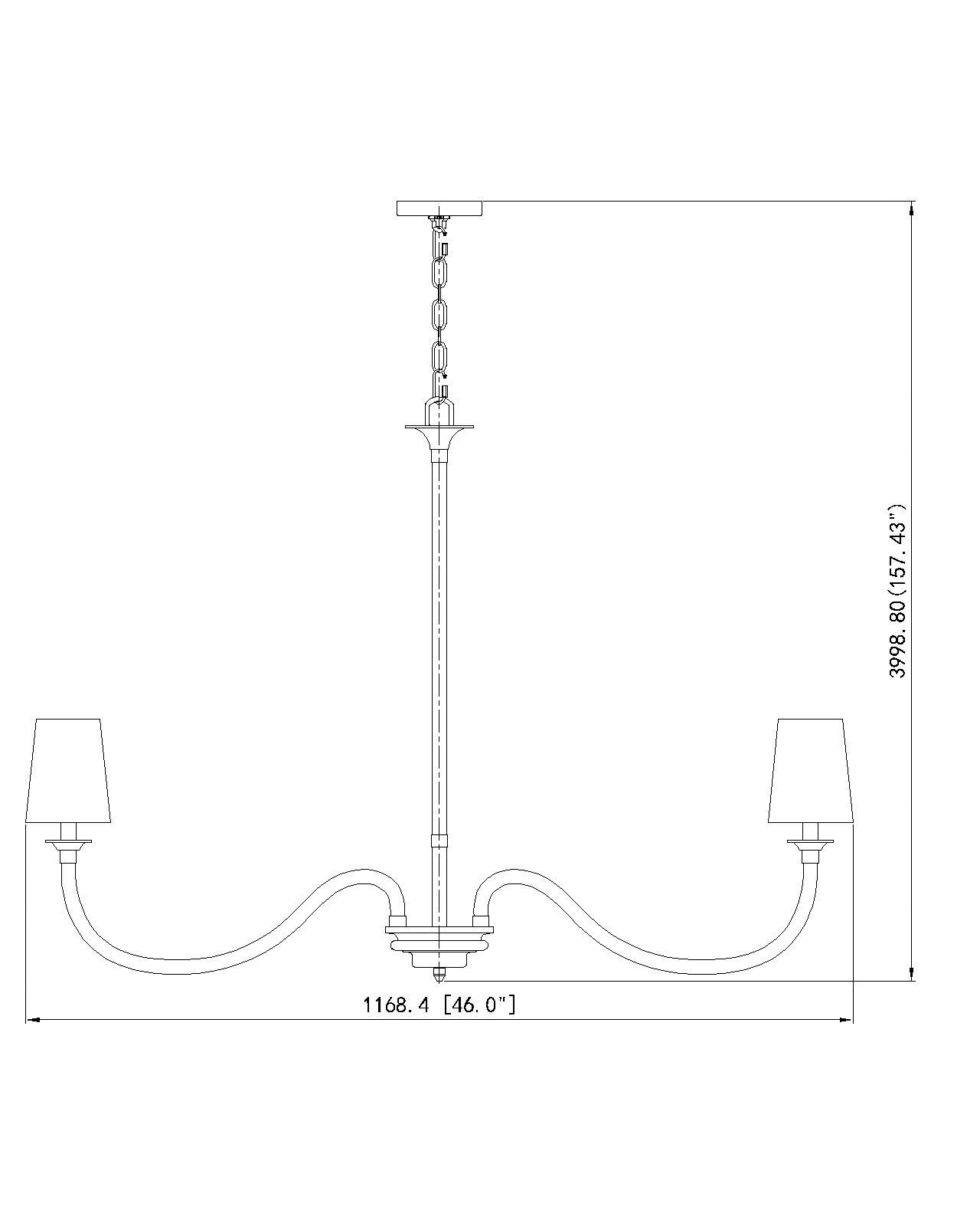 Z-Lite Katerina 46" Wide Brushed Nickel 8-Light Chandelier