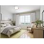 4_Z-Lite Kawan 12" Wide Matte White And Gold LED Ceiling Light more views