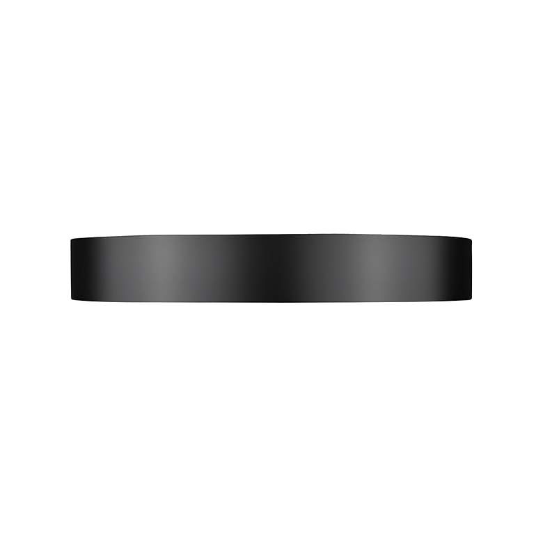 Image 5 Z-Lite Kawan 20" Wide Matte Black And Gold LED Ceiling Light more views