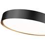 7_Z-Lite Kawan 20" Wide Matte Black And Gold LED Ceiling Light more views