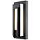Z-Lite Keaton 12 1/2" High Black LED Outdoor Wall Light
