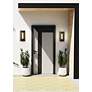 4_Z-Lite Keaton 12 1/2" High Black LED Outdoor Wall Light more views