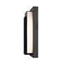 6_Z-Lite Keaton 12 1/2" High Black LED Outdoor Wall Light more views
