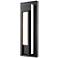 Z-Lite Keaton 20 1/4" High Black LED Outdoor Wall Light