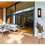 4_Z-Lite Keaton 20 1/4" High Black LED Outdoor Wall Light more views