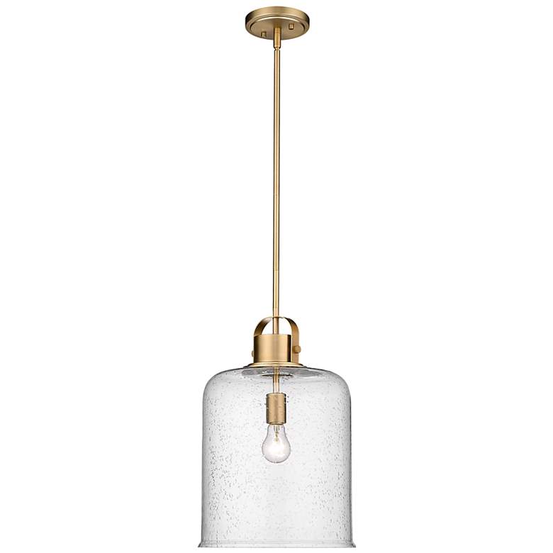 Image 1 Z-Lite Kinsley 12" Wide Heirloom Gold Mini Pendant
