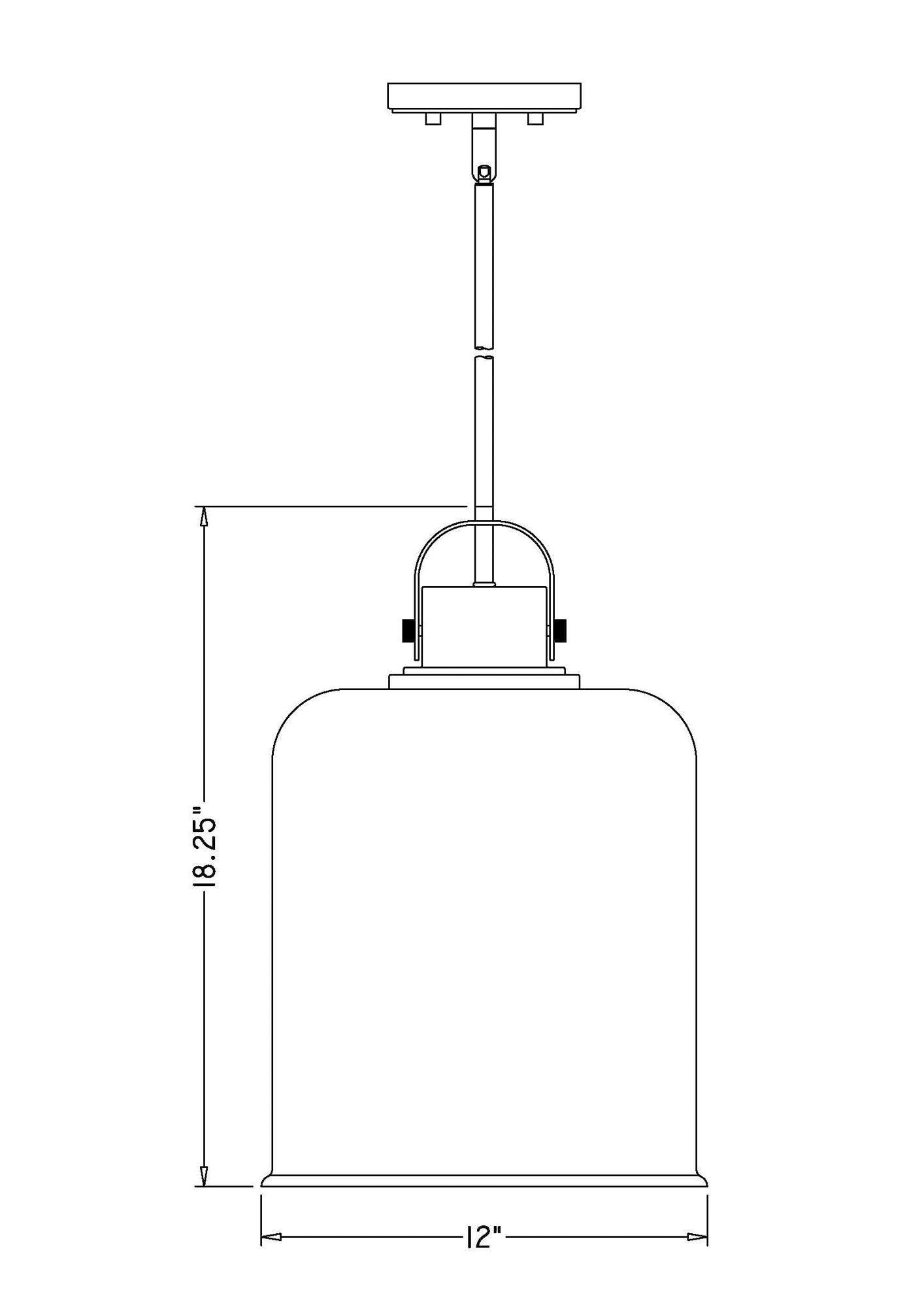 Z-Lite Kinsley 12" Wide Heirloom Gold Mini Pendant