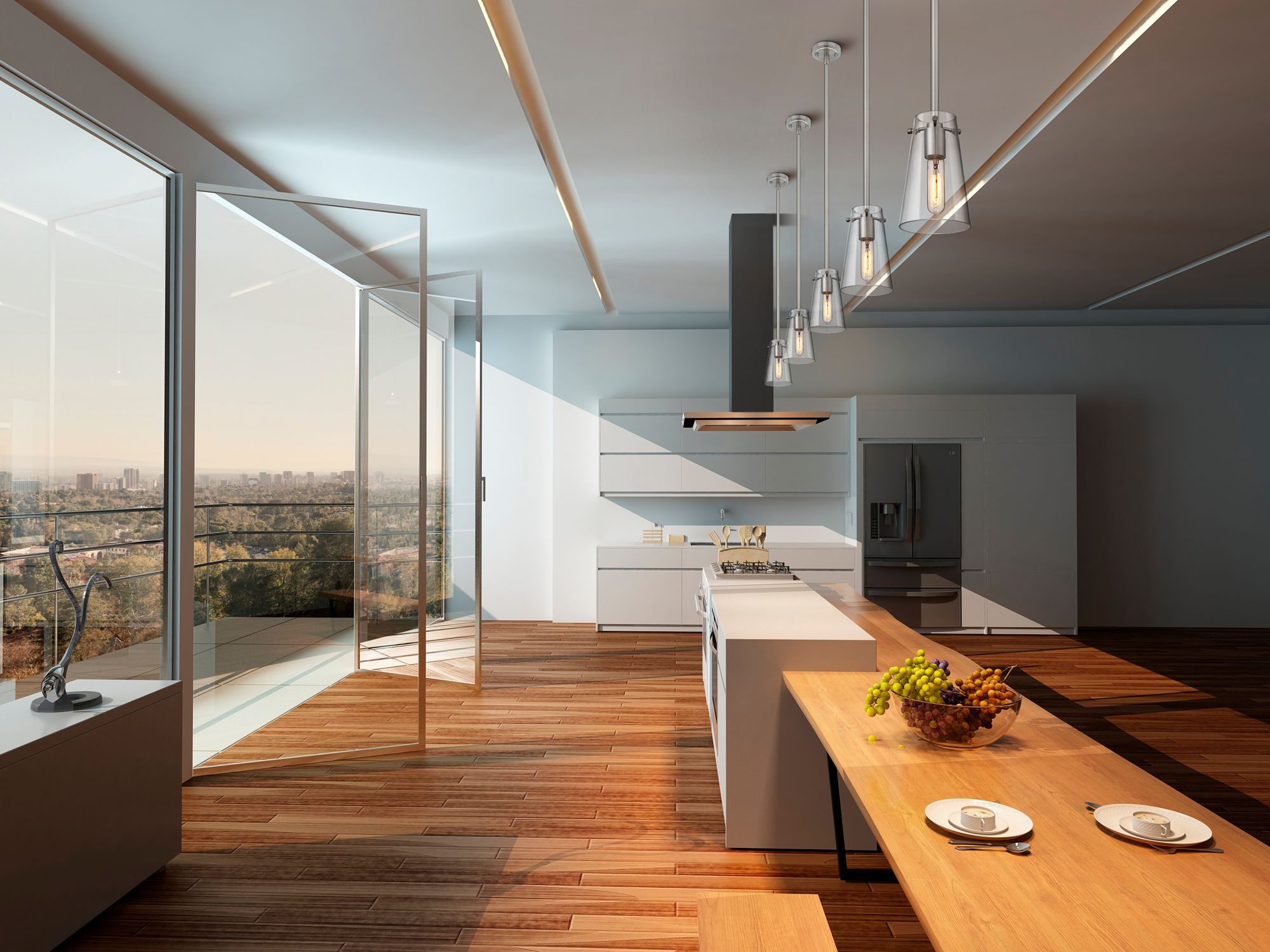 Image 3 Z-Lite Kira 5" Wide Brushed Nickel Mini Pendant more views