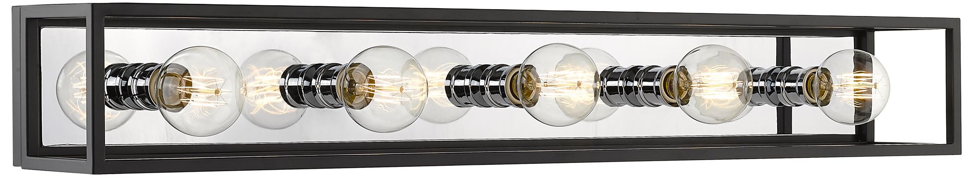 Z-Lite Kube Black Collection