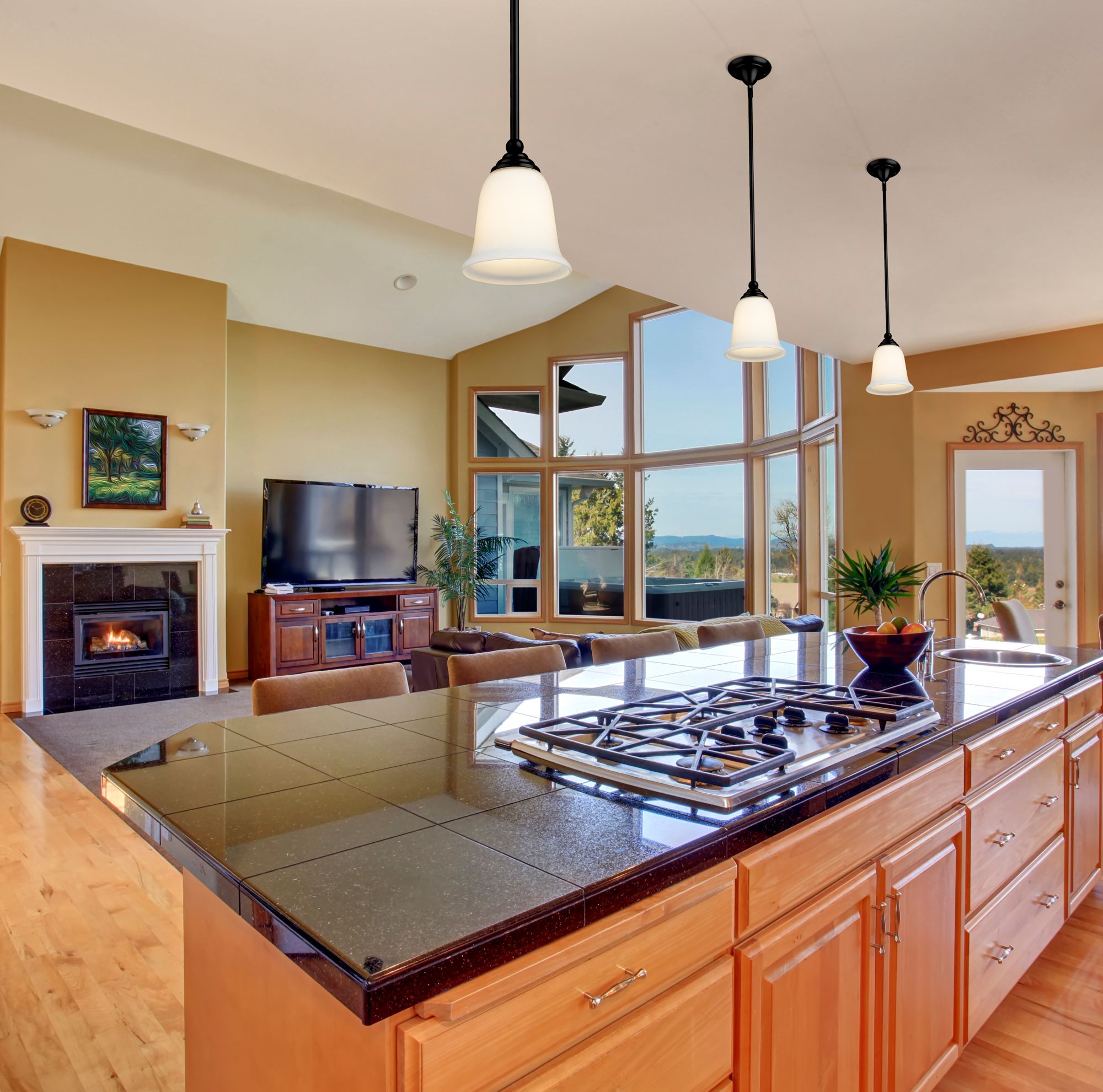 Image 3 Z-Lite Lagoon 6" Wide Matte Black Mini Pendant more views