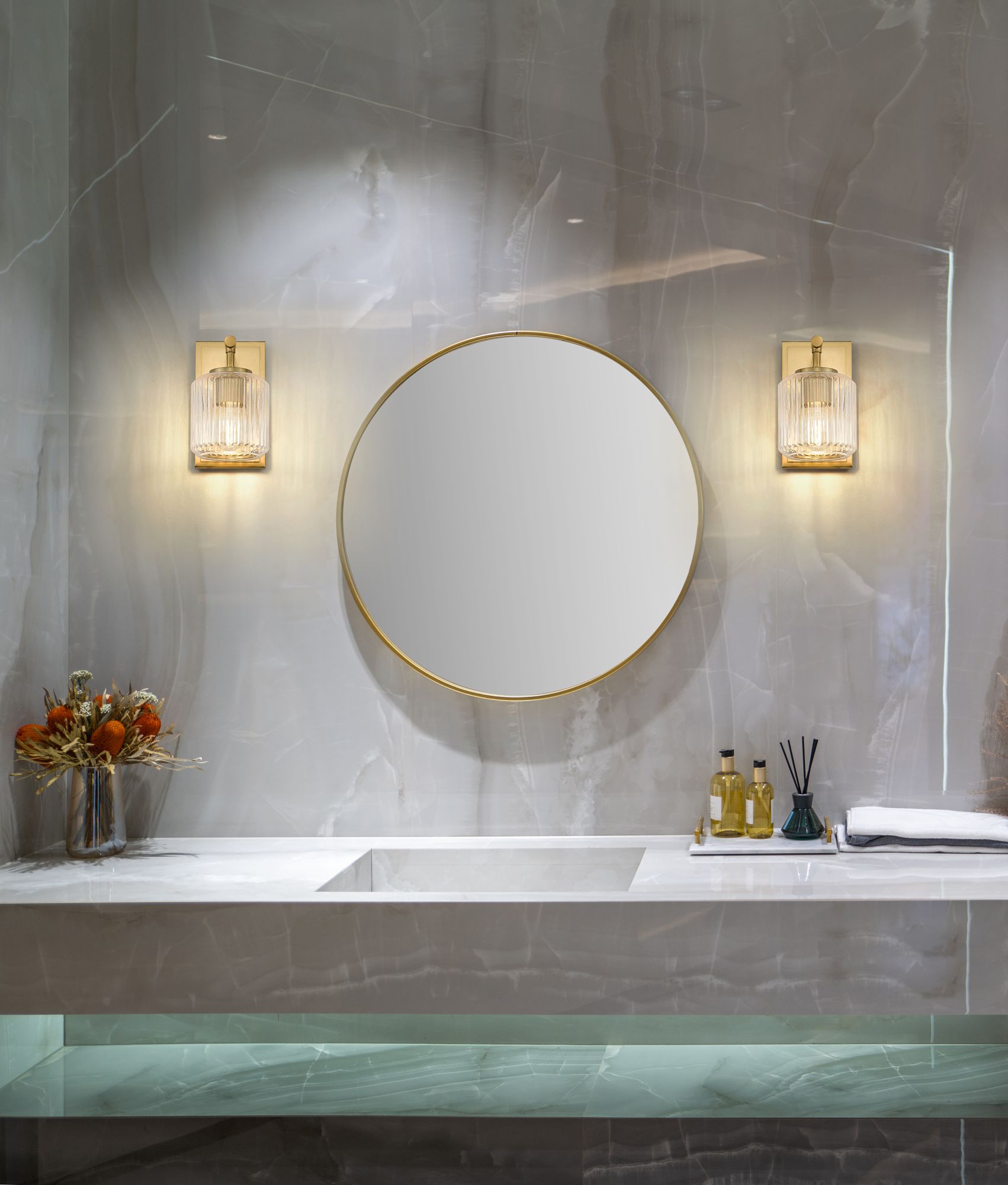 Image 4 Z-Lite Landon 8 3/4" High Modern Gold Wall Sconce more views