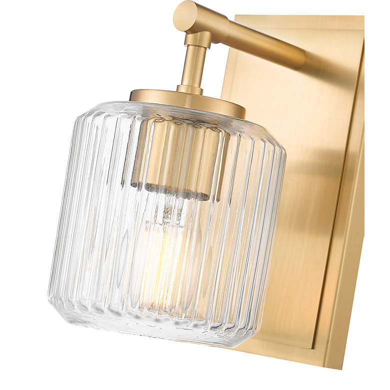 Image 7 Z-Lite Landon 8 3/4" High Modern Gold Wall Sconce more views