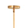 3_Z-Lite Landry 14" Wide Rubbed Brass Matte Black Pendant Light more views