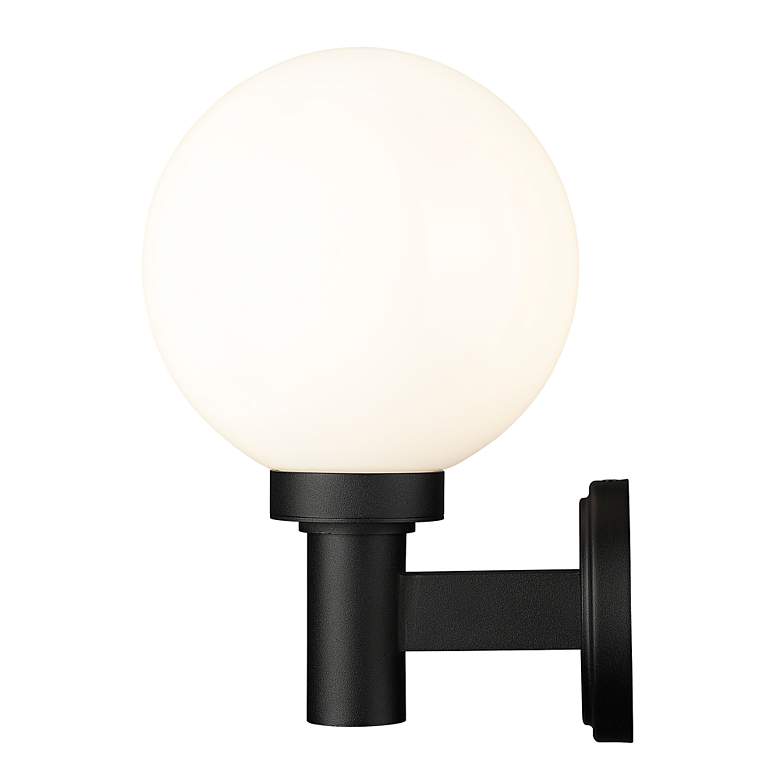 Image 7 Z-Lite Laurent 12 1/2" High Black Outdoor Wall Light more views