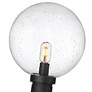 4_Z-Lite Laurent 15 3/4"H Black Clear Glass Outdoor Post Light more views