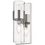 Z-Lite Lawson 1 Light Wall Sconce in Polished Nickel