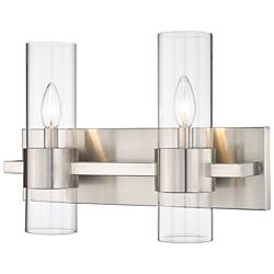 Z-Lite Lawson 2 Light Vanity in Brushed Nickel