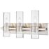 Z-Lite Lawson 3 Light Vanity in Brushed Nickel