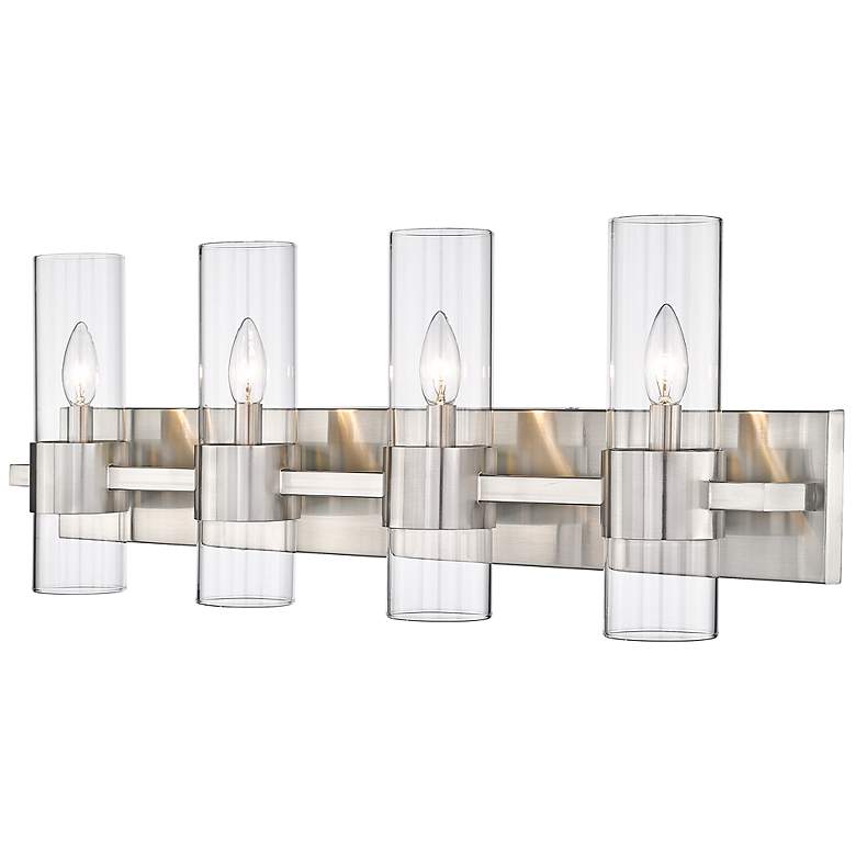 Image 1 Z-Lite Lawson 4 Light Vanity in Brushed Nickel