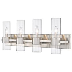 Z-Lite Lawson 4 Light Vanity in Brushed Nickel