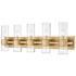 Z-Lite Lawson 5 Light Vanity in Rubbed Brass
