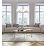 4_Z-Lite Leila 34" Wide Brushed Nickel 5-Light Chandelier more views