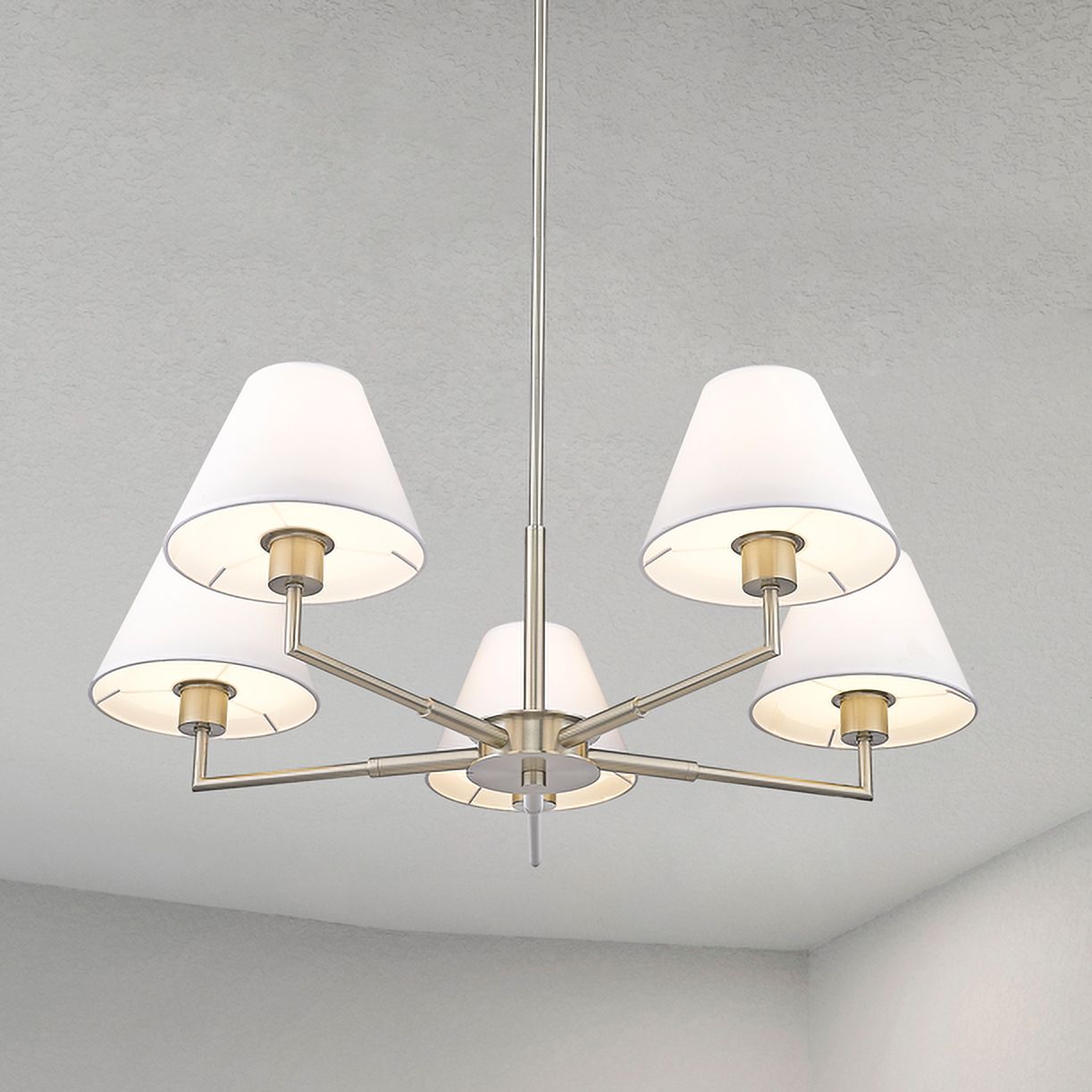 Z-Lite Leila Brushed Nickel Collection