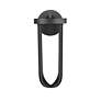 4_Z-Lite Leland 18" High Sand Black LED Outdoor Wall Light more views