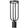 Z-Lite Leland 21" High Sand Black LED Outdoor Post Light