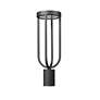 5_Z-Lite Leland 21" High Sand Black LED Outdoor Post Light more views
