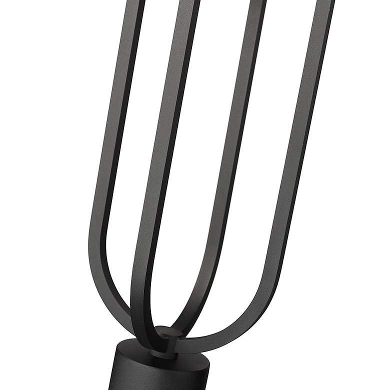 Image 6 Z-Lite Leland 23" High Sand Black LED Outdoor Pier Light more views