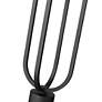 6_Z-Lite Leland 23" High Sand Black LED Outdoor Pier Light more views
