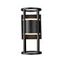 5_Z-Lite Luca 12" High Black LED Outdoor Wall Light more views