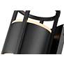 7_Z-Lite Luca 12" High Black LED Outdoor Wall Light more views