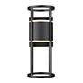 5_Z-Lite Luca 18" High Black LED Outdoor Wall Light more views