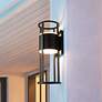 1_Z-Lite Luca 24" High Black LED Outdoor Wall Light