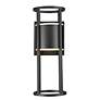 5_Z-Lite Luca 24" High Black LED Outdoor Wall Light more views