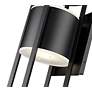 7_Z-Lite Luca 24" High Black LED Outdoor Wall Light more views