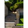 3_Z-Lite Luca 29 3/4" High Black LED Outdoor Pier Mount Light more views