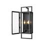 6_Z-Lite Lucian 2 Light Outdoor Wall Sconce in Black more views