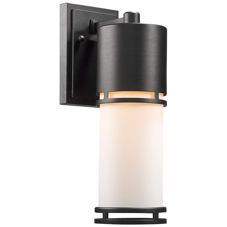 Image 1 Z-Lite Luminata Outdoor LED Wall Light in Black