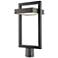 Z-Lite Luttrel 21 3/4" High Black LED Outdoor Post Light
