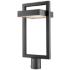 Z-Lite Luttrel 21 3/4" High Black LED Outdoor Post Light