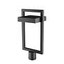 4_Z-Lite Luttrel 21 3/4" High Black LED Outdoor Post Light more views