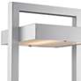 Z-Lite Luttrel 24.25" High Silver Finish LED Outdoor Post Mount Light