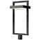 Z-Lite Luttrel 30 1/2" High Black LED Outdoor Post Light