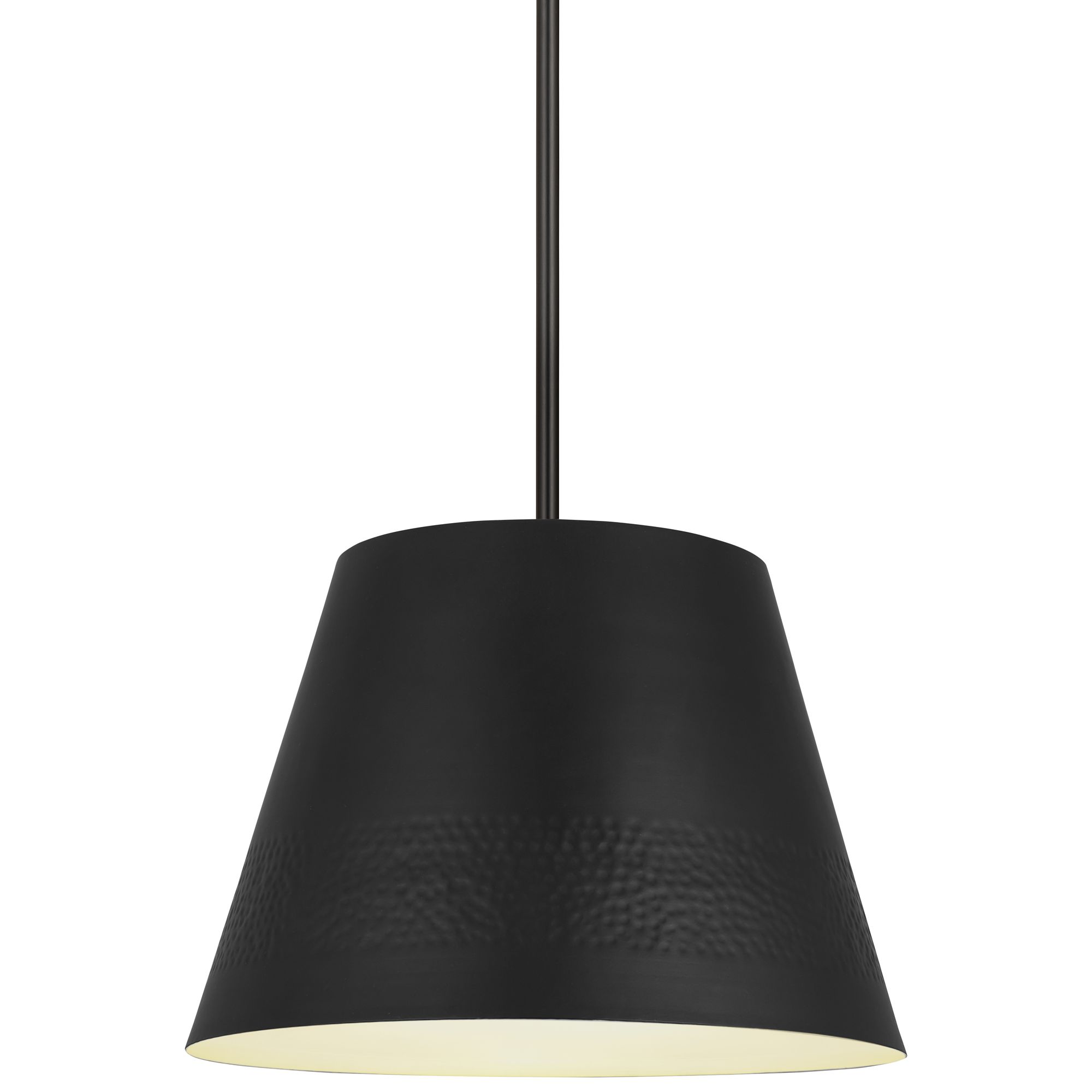 Z Lite Maddox 18 Wide Modern Matte Black Cone Pendant Light 559D4 Lamps Plus