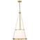 Z-Lite Madeline 18" Wide Modern Gold 5-Light Pendant